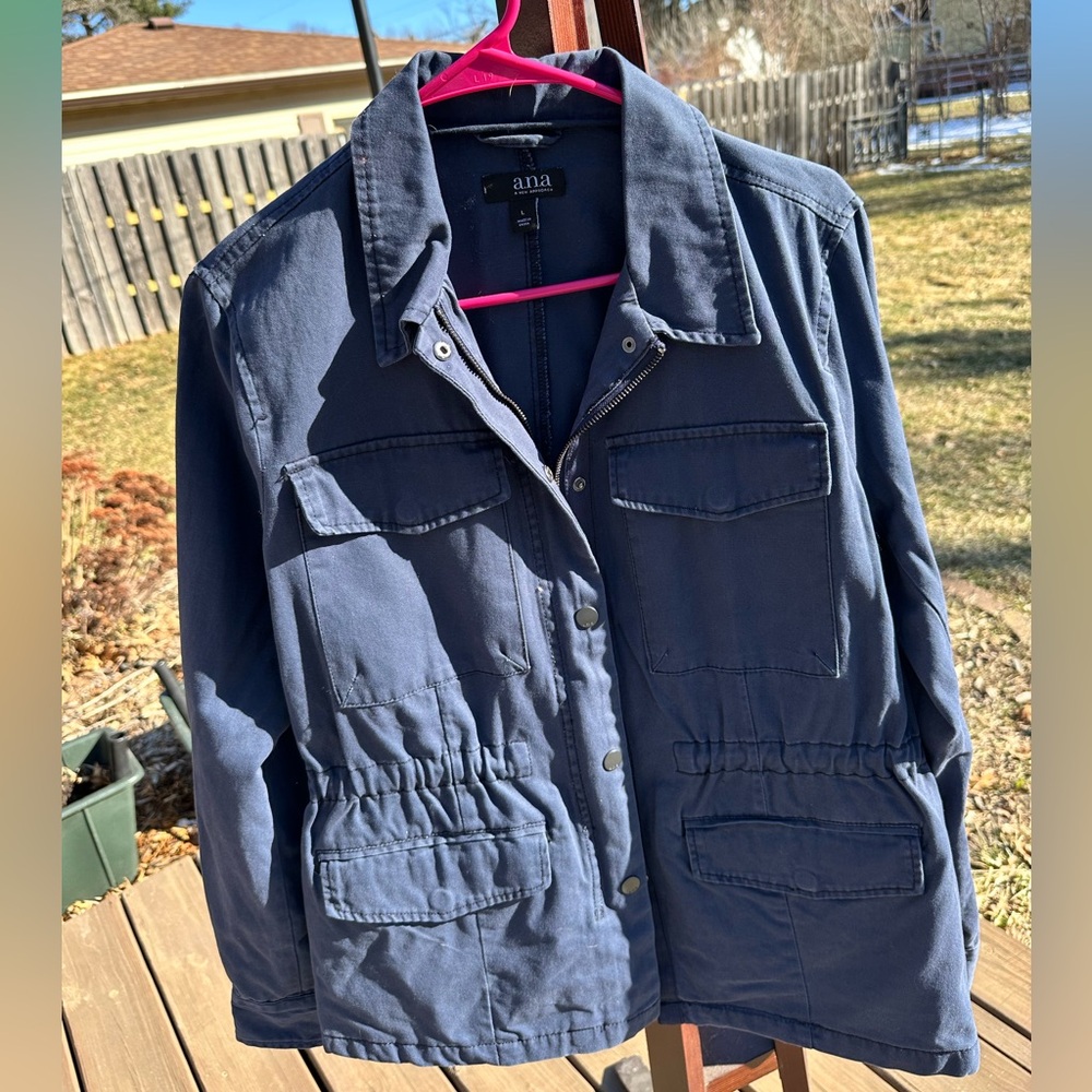 a.n.a Navy Field Jacket